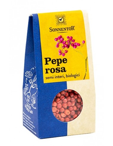 Pepe rosa semi interi, 20 g biologico